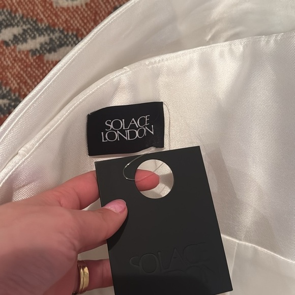 NWT SOLACE London Edda Mini Dress in Cream size US 2/UK 6 - Picture 6 of 7